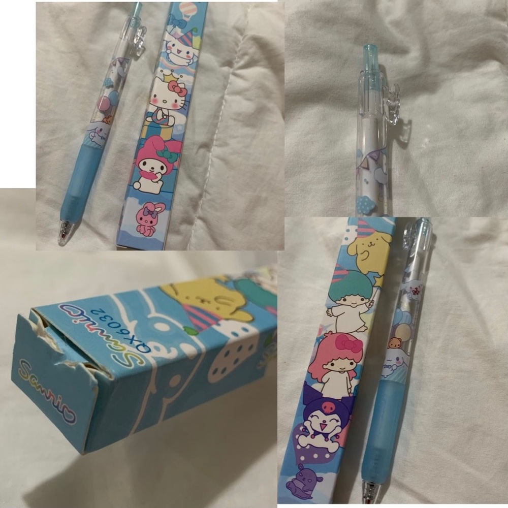 Cinnamoroll Diary, Notebook, Pen, Pop Socket, etc. Bundle Lot Set of 8 items - Picture 8 of 15